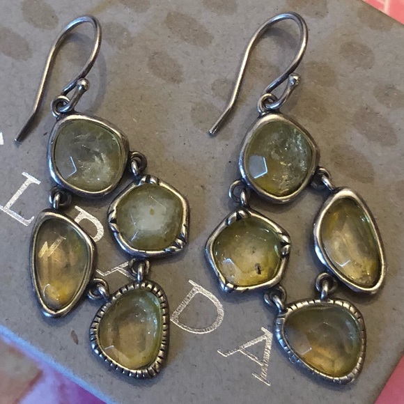 Silpada Sterling Silver and Citrine Fresh Squeezed Earrings W2782 - Picture 3 of 16